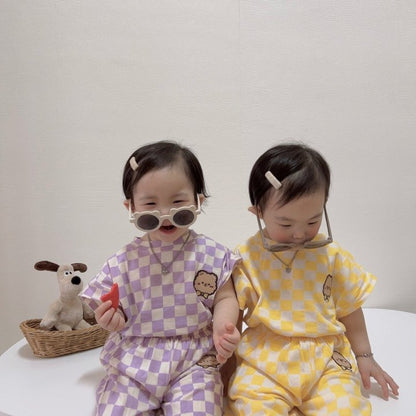 [PRE-ORDER] Ribbon Bear Top Bottom Set