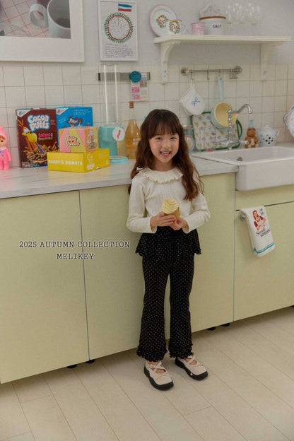 [PRE-ORDER] Double Frill Boot-Cut Pants
