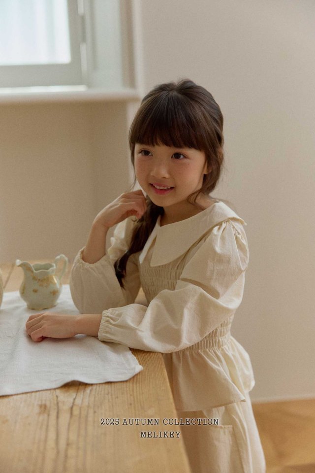 [PRE-ORDER] Smocking Collar Blouse