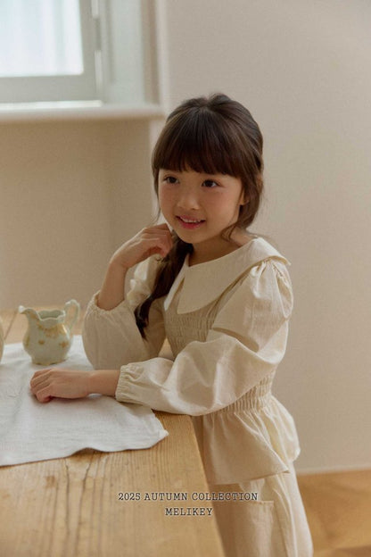 [PRE-ORDER] Smocking Collar Blouse