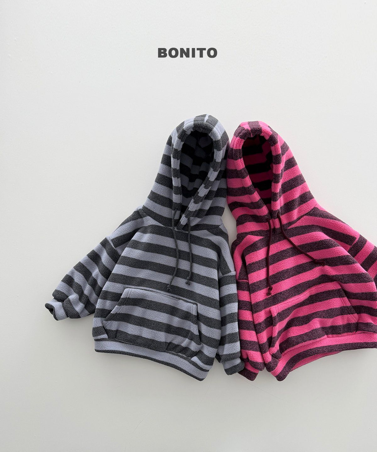 [PRE-ORDER] Bold Stripe Fleece Hoodie Sweatshirts