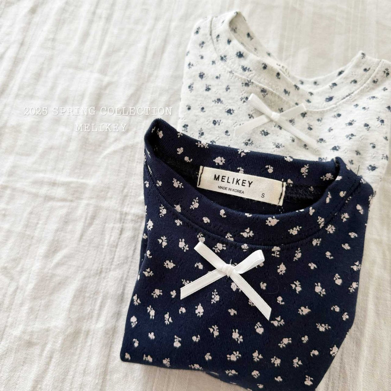 Rose Crop T-Shirts [Oatmeal/L(4-5yr)]