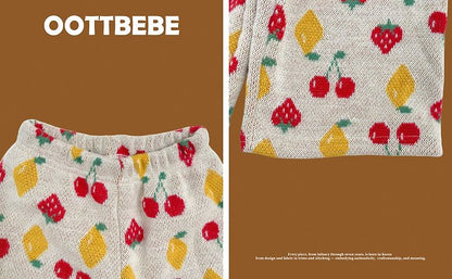 [PRE-ORDER] Cherry Puff Top Bottom Set