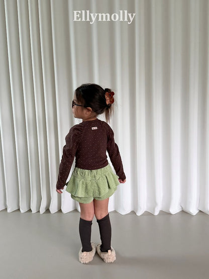 [PRE-ORDER] Giselle Dot Shirring T-Shirts