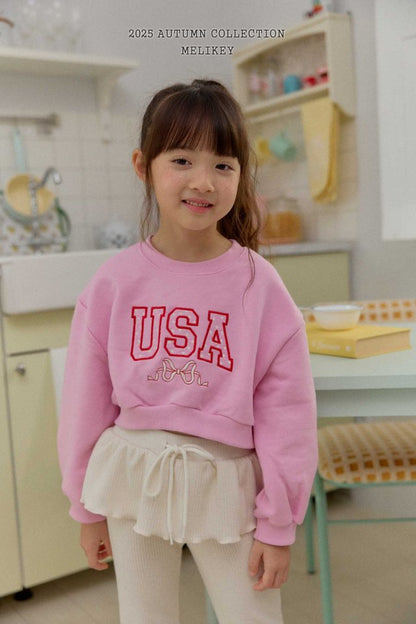[PRE-ORDER] USA Crop Sweatshirts