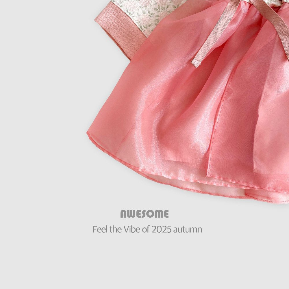 [Limited Time Order] Pink Floral Hanbok