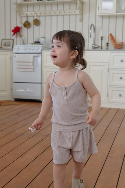 [PRE-ORDER] Ribbed Tank Top Bottom Set