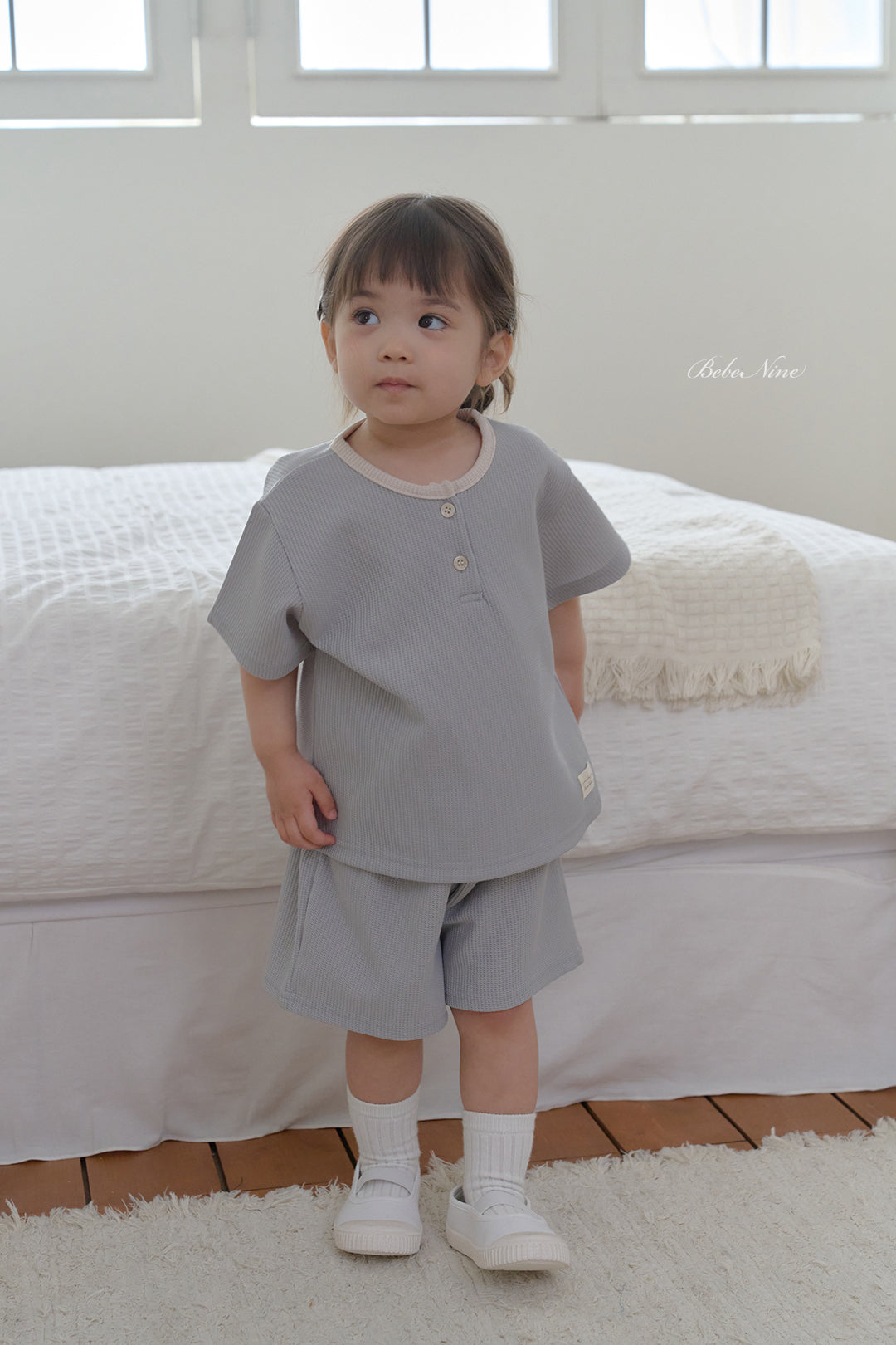 [PRE-ORDER] Carrie Waffle Top Bottom Set