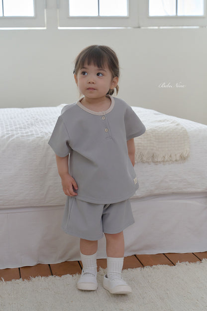 [PRE-ORDER] Carrie Waffle Top Bottom Set