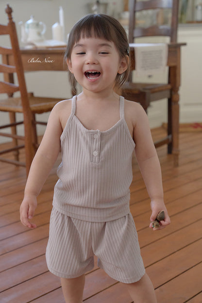 [PRE-ORDER] Ribbed Tank Top Bottom Set