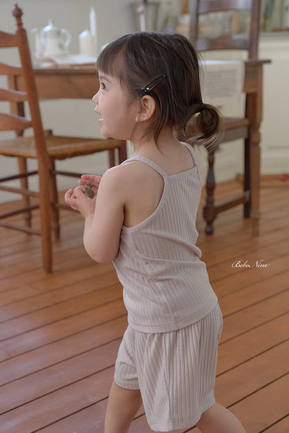 [PRE-ORDER] Ribbed Tank Top Bottom Set