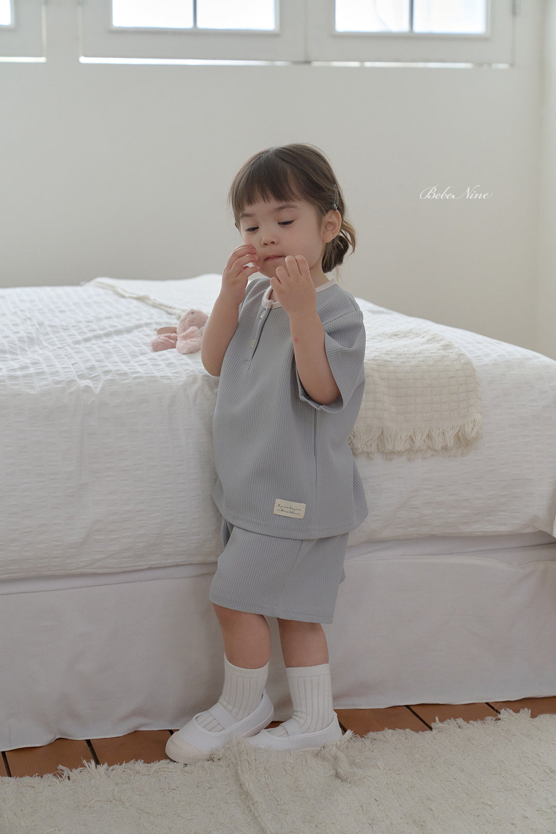 [PRE-ORDER] Carrie Waffle Top Bottom Set