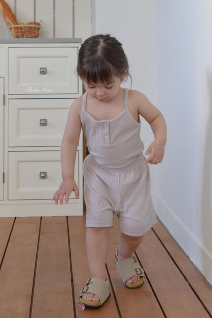 [PRE-ORDER] Ribbed Tank Top Bottom Set