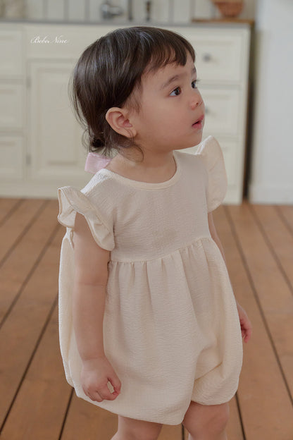 [PRE-ORDER] Petit Frill Ribbon Body Suit