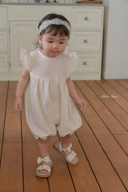 [PRE-ORDER] Petit Frill Ribbon Body Suit