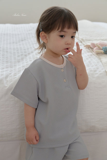 [PRE-ORDER] Carrie Waffle Top Bottom Set
