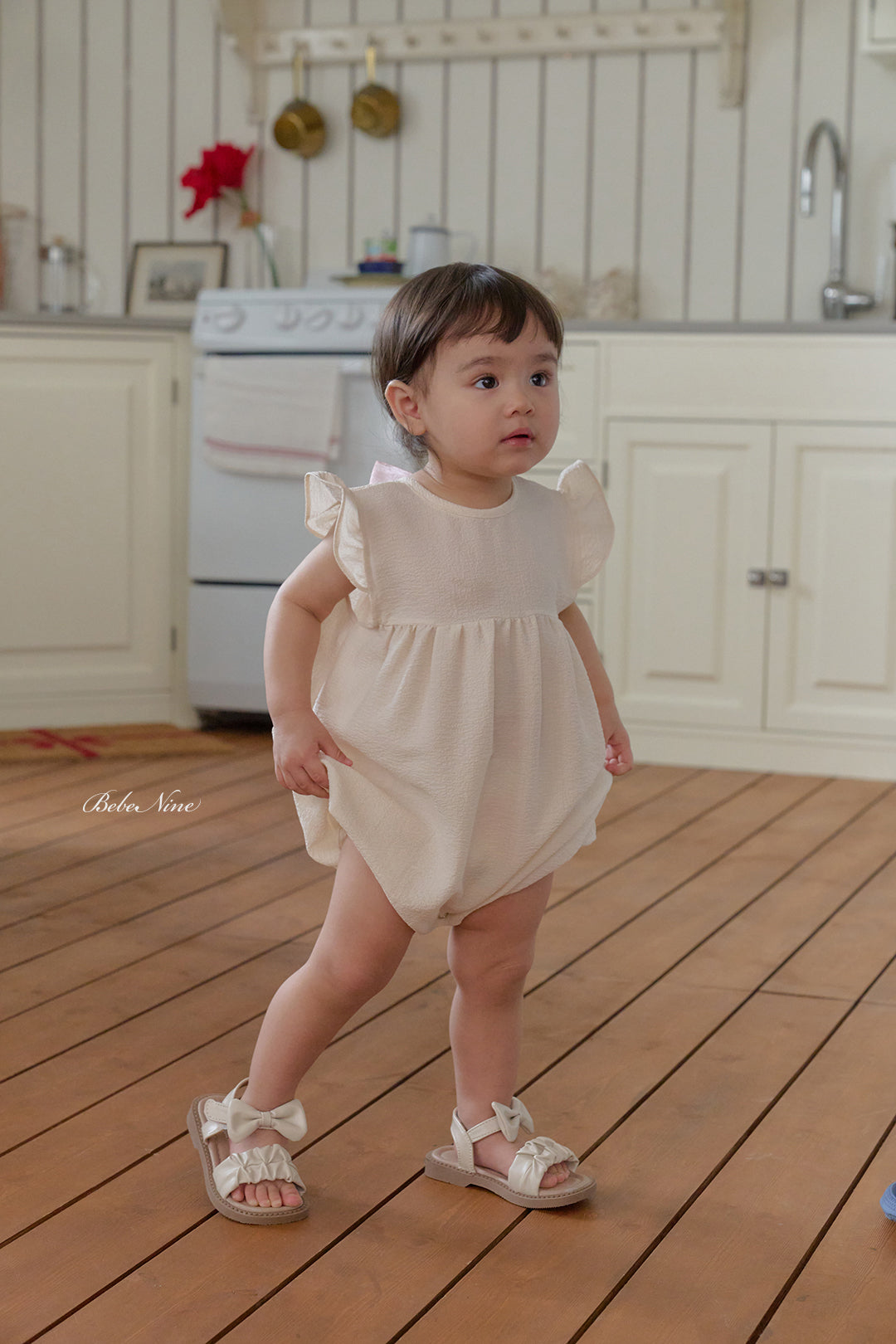 [PRE-ORDER] Petit Frill Ribbon Body Suit