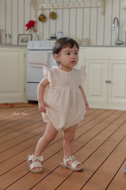 [PRE-ORDER] Petit Frill Ribbon Body Suit