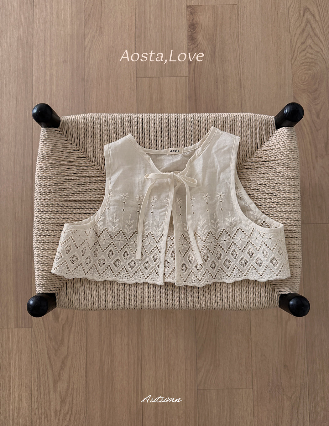 [PRE-ORDER] Lace Jenny Open Vest