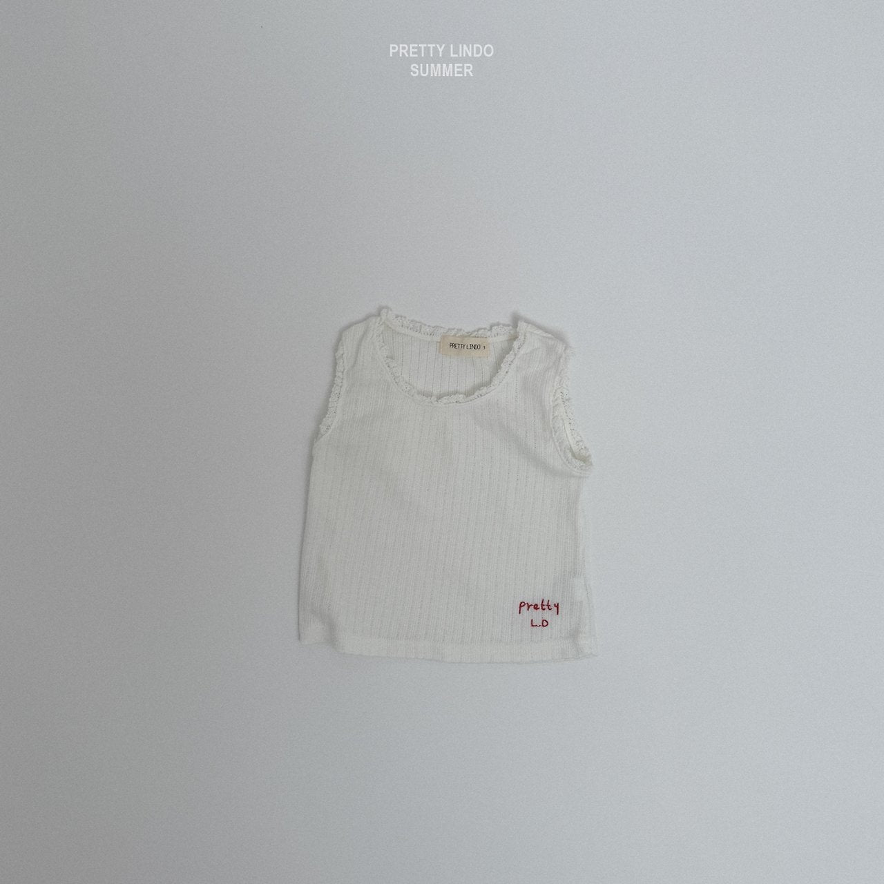 [PRE-ORDER] Lace Sleeveless T-Shirts