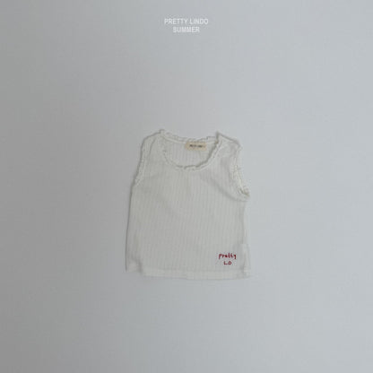 [PRE-ORDER] Lace Sleeveless T-Shirts