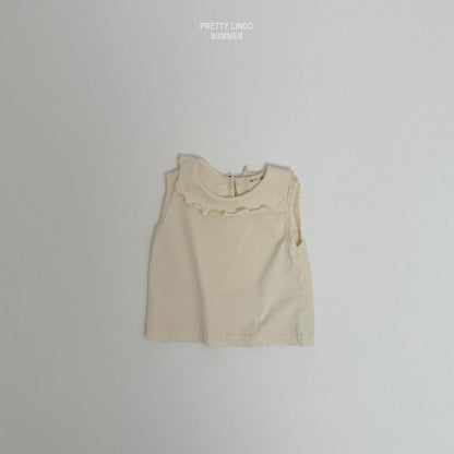 [PRE-ORDER] Frill Sleeveless T-Shirts