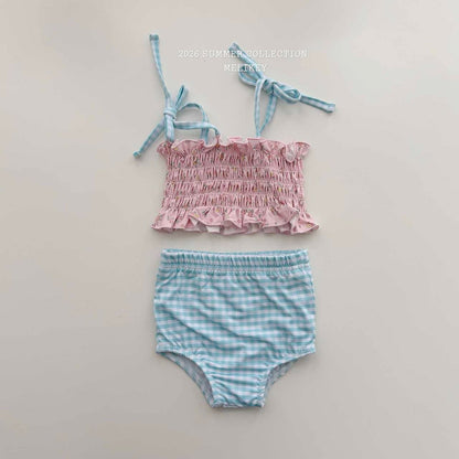[PRE-ORDER] Lily Check Swim Set