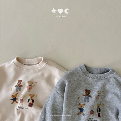 [PRE-ORDER] Bear Friends Baby Sweatshirts