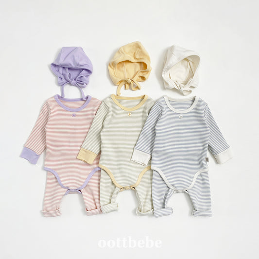 [PRE-ORDER] Lolli Pop Body Suit + Leggings + Bonnet Set