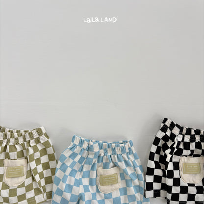 [PRE-ORDER] Checker Board Baby Shorts