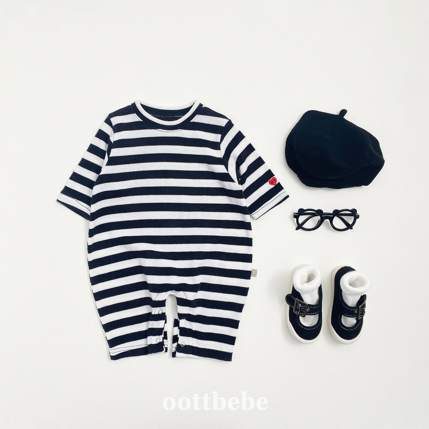 [PRE-ORDER] Mix Stripe Body Suit