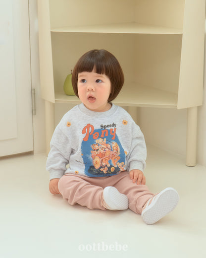 [PRE-ORDER] Pony Sweatshirts (Mom&Dad Couple)