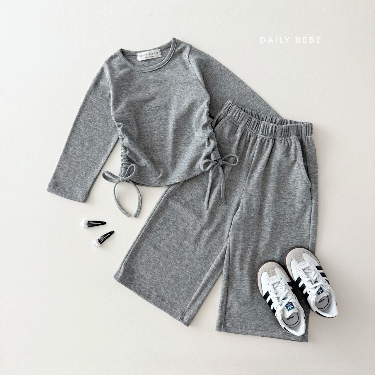 [PRE-ORDER] Side Shirring Top Bottom Set