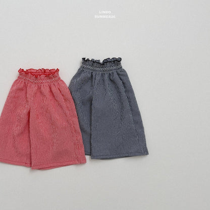 [PRE-ORDER] Smocking Wide Pants
