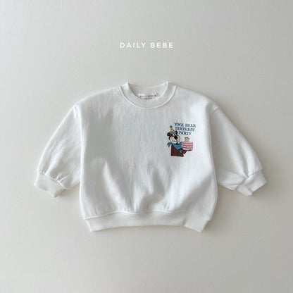 Birthday Sweatshirts [Ivory,White Melange/XS(1-2yr)]