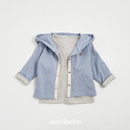 [PRE-ORDER] Olive Cardigan + T-Shirts Set