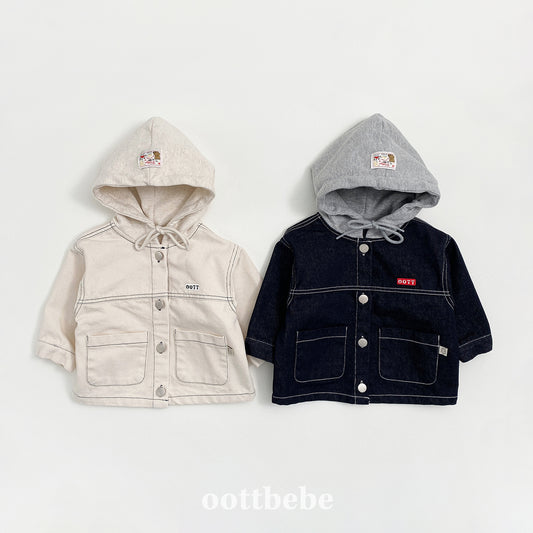 [PRE-ORDER] Hoodie Denim Jacket