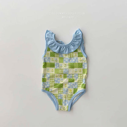 [PRE-ORDER] Garden Frill Swim Suit