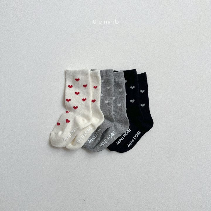 [PRE-ORDER] Heart Socks Set