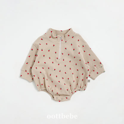 [PRE-ORDER] Sweet Waffle Anorak Body Suit