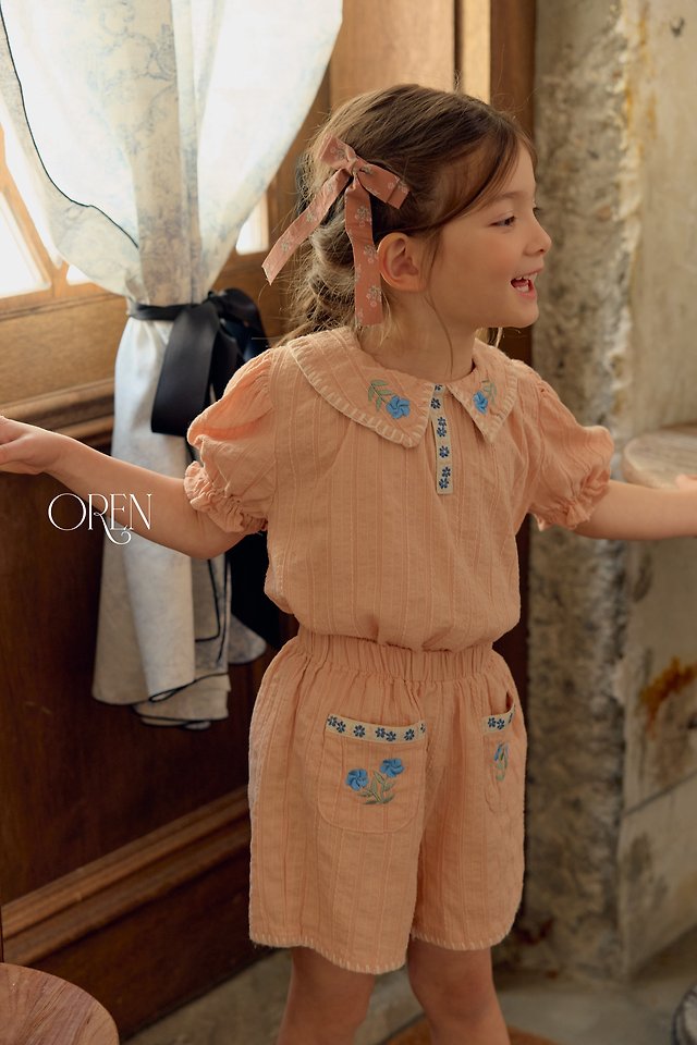[PRE-ORDER] Florent Embroidery Top Bottom Set