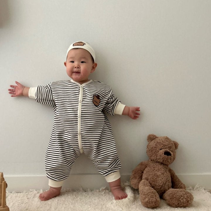 [PRE-ORDER] Snap Bear Body Suit + Hair Band Set