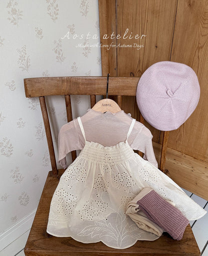 [PRE-ORDER] Lace Leaf Dress
