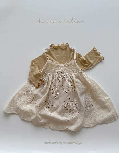 [PRE-ORDER] Lace Leaf Dress