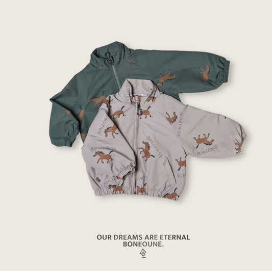 [PRE-ORDER] Autumn Horse Raglan Jacket