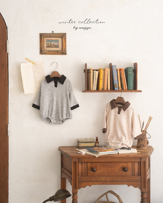 [PRE-ORDER] Choco Chip Collar Body Suit