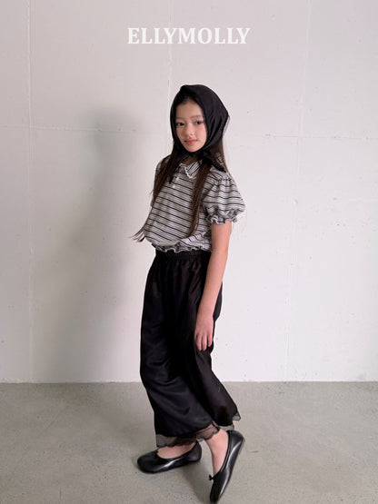 [PRE-ORDER] Curling Collar Frill T-Shirts