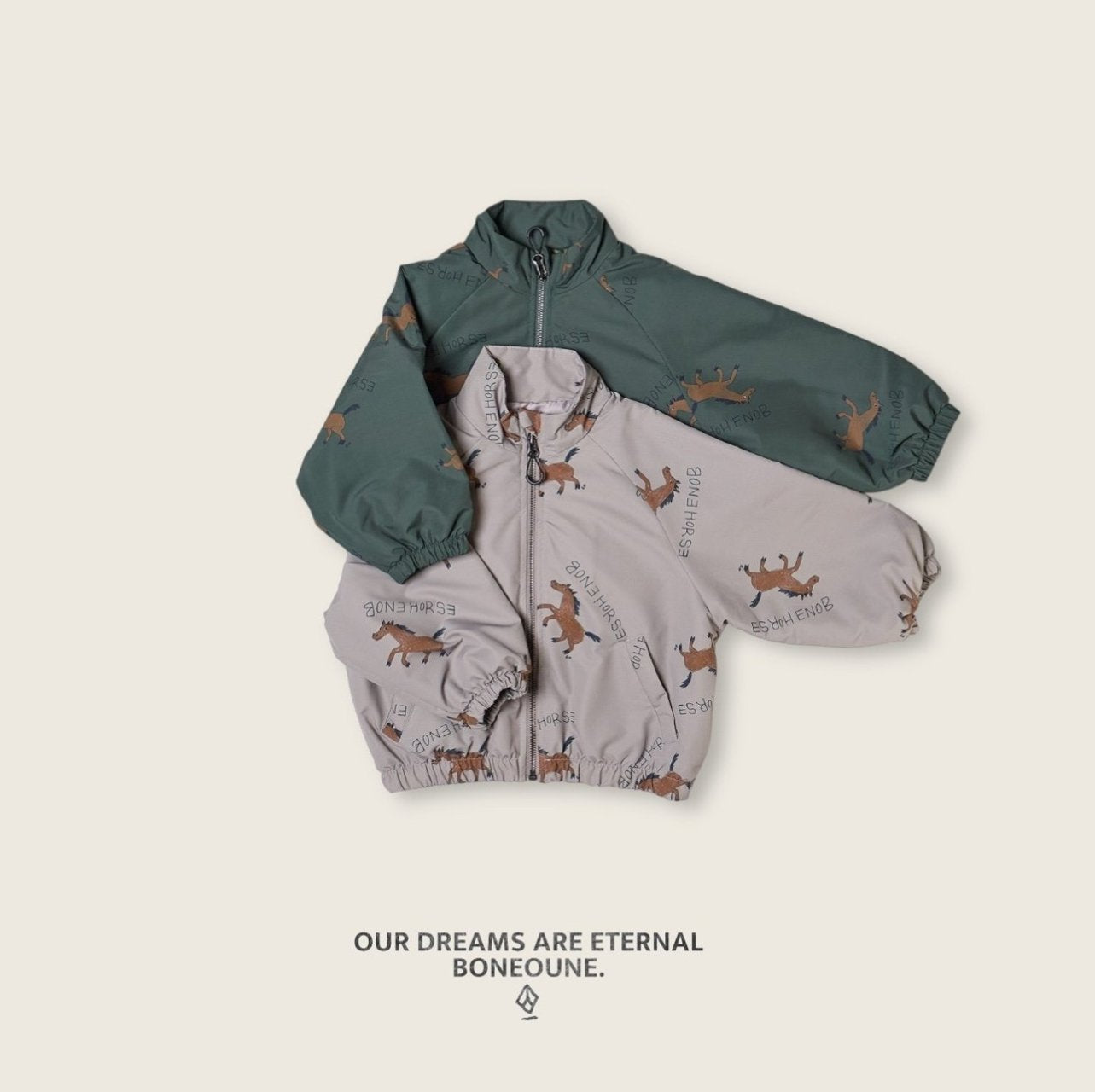 [PRE-ORDER] Autumn Horse Raglan Jacket