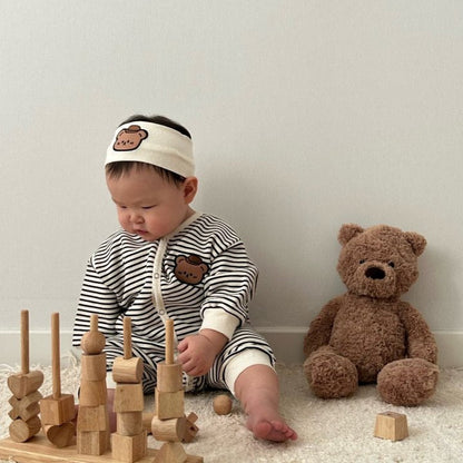 [PRE-ORDER] Snap Bear Body Suit + Hair Band Set