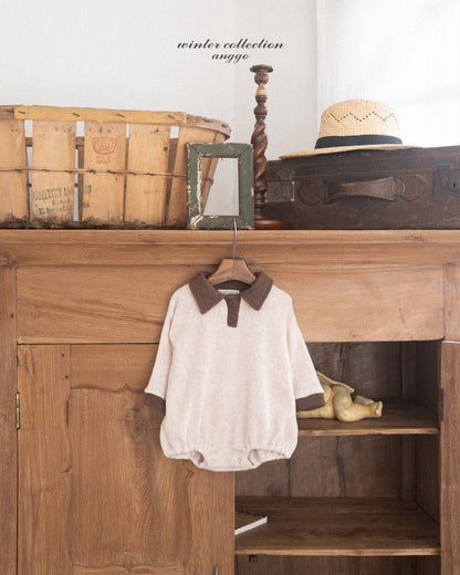 [PRE-ORDER] Choco Chip Collar Body Suit